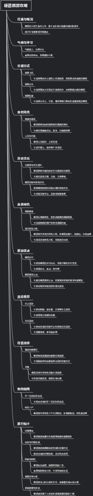 嵊泗旅游攻略