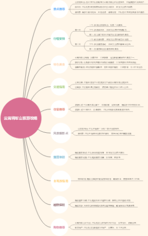 云霄将军山旅游攻略