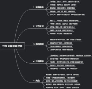 甘孜自驾旅游攻略