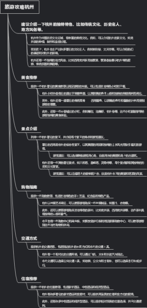 旅游攻略杭州