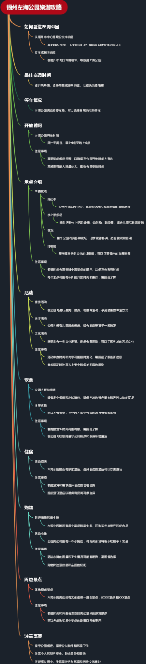 福州左海公园旅游攻略