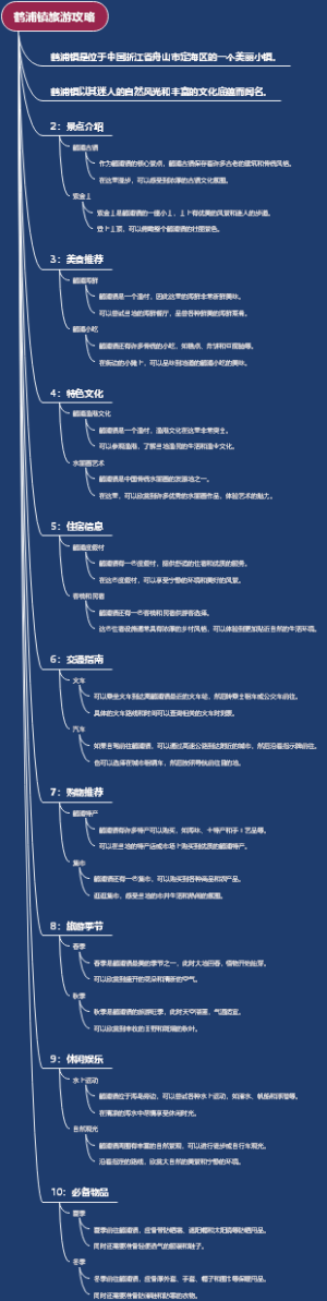 鹤浦镇旅游攻略