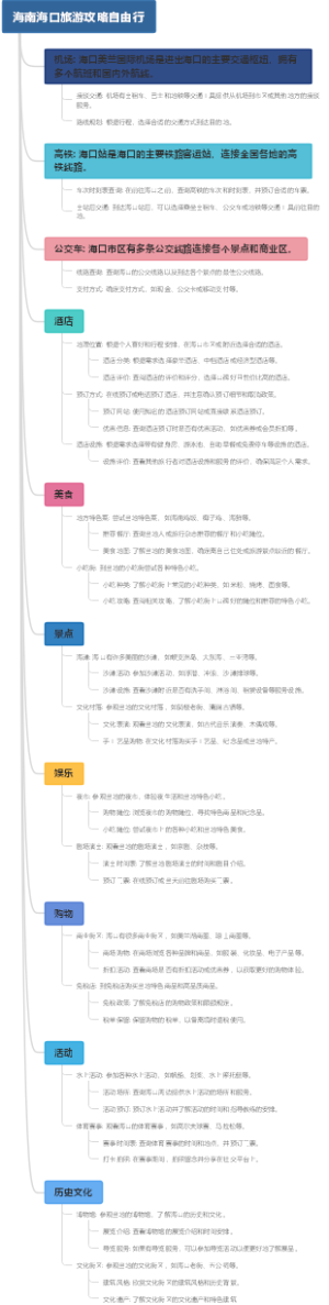 海南海口旅游攻略自由行