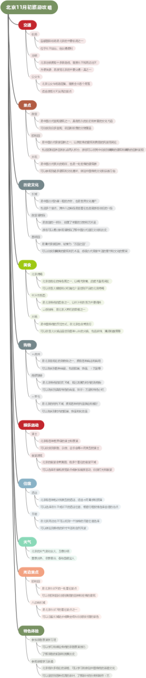 北京11月初旅游攻略