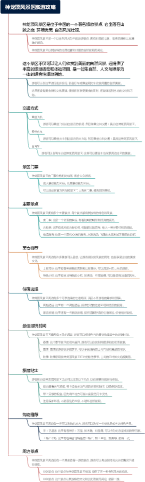 神龙顶风景区旅游攻略