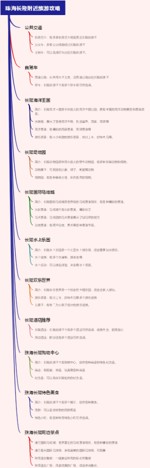 珠海长隆附近旅游攻略