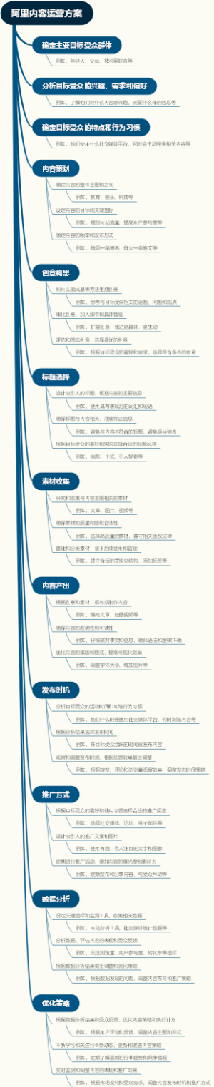 阿里内容运营方案