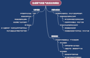生成氧气和氢气的反应有哪些