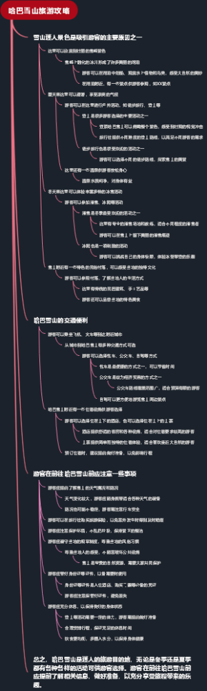 哈巴雪山旅游攻略
