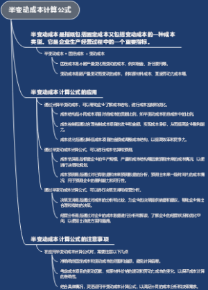 半变动成本计算公式