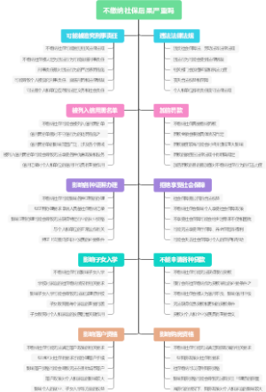 不缴纳社保后果严重吗