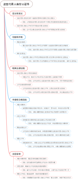 法定代表人身份公证书