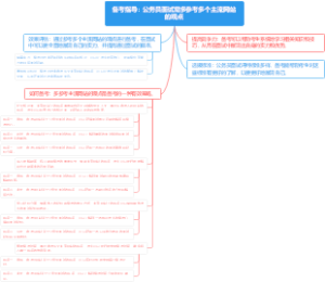 备考指导：公务员面试需多参考多个主流网站的观点