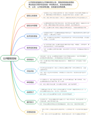 公开招标流程