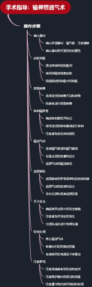 手术指导：输卵管通气术