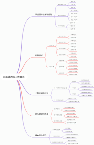 羽毛球教练工作要点