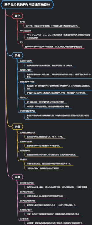 基于单片机的PWM调速系统设计