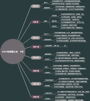 2023年运营日历    4月