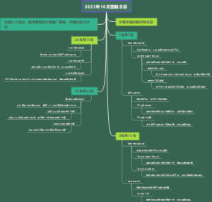 2023年10月营销日历