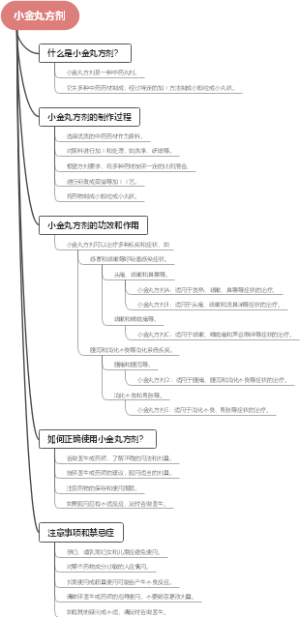 小金丸方剂