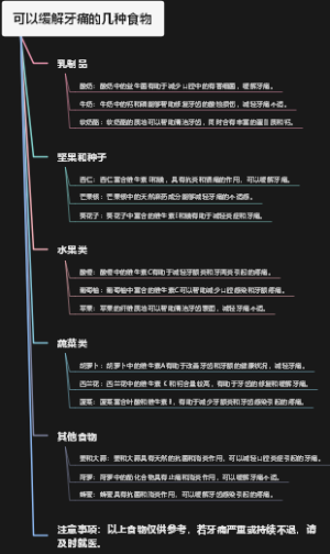 可以缓解牙痛的几种食物