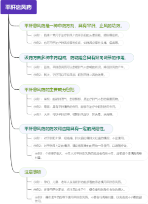 平肝息风药