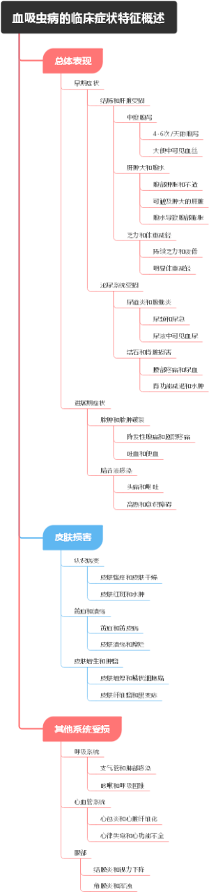 血吸虫病的临床症状特征概述