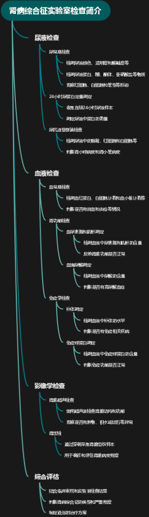 肾病综合征实验室检查简介