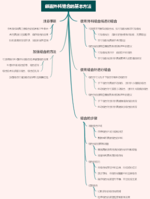 颌面外科缝合的基本方法