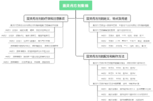 震灵丹方剂集锦