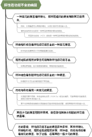 肝性肾功能不全的病因