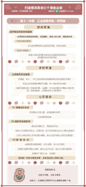 打造朋友圈的3个吸金法则 03 1件事