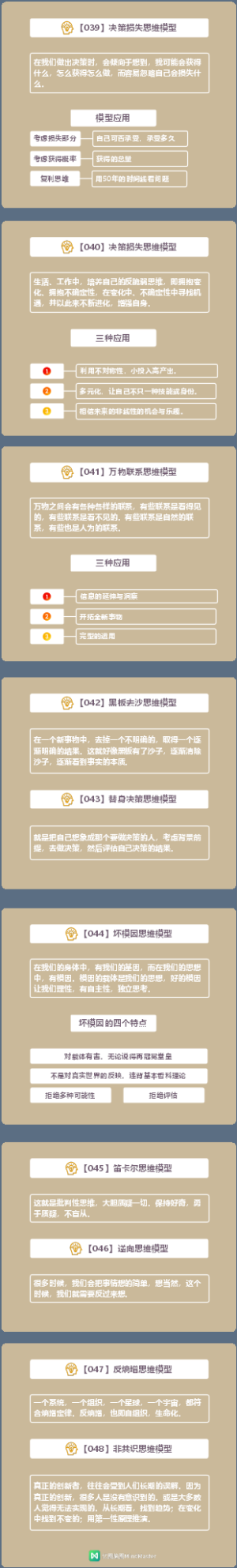 知识地图：查理·芒格的100个思维模型6