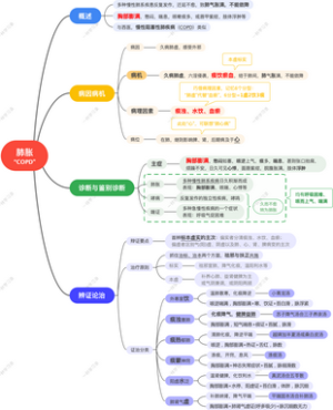 肺胀丨中医执业医师考试