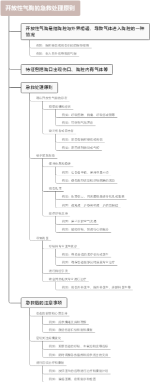 开放性气胸的急救处理原则