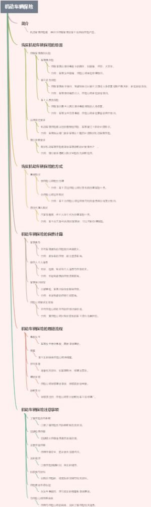机动车辆保险