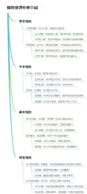 植物资源分类介绍