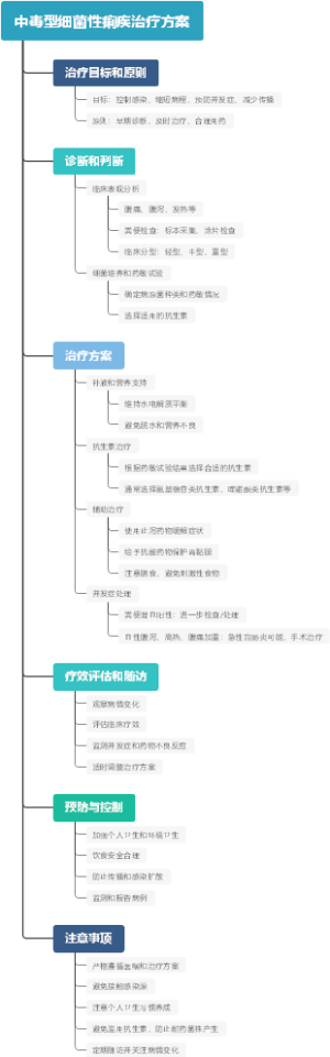 中毒型细菌性痢疾治疗方案