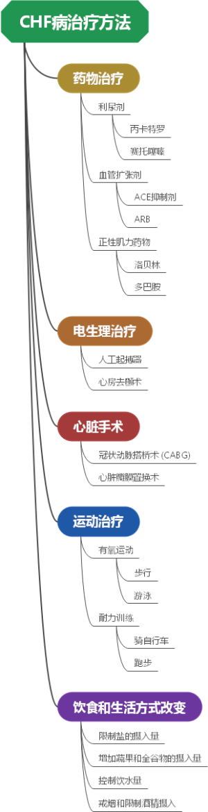 CHF病治疗方法