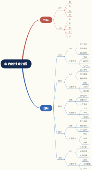 中药的性味归经