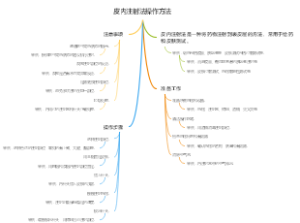皮内注射法操作方法