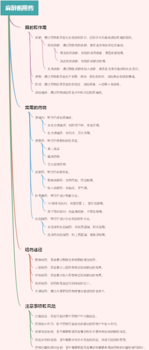 麻醉前用药