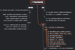 八下道法思维导图