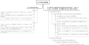 毕业季思维导图