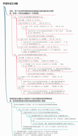 思维导图生成器