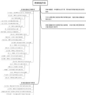 思维导图作业