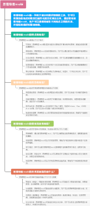 思维导图mobi