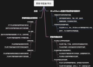 思维导图全平台