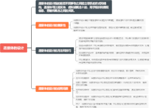 连接体的设计