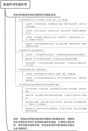 宝宝哭与性格关系